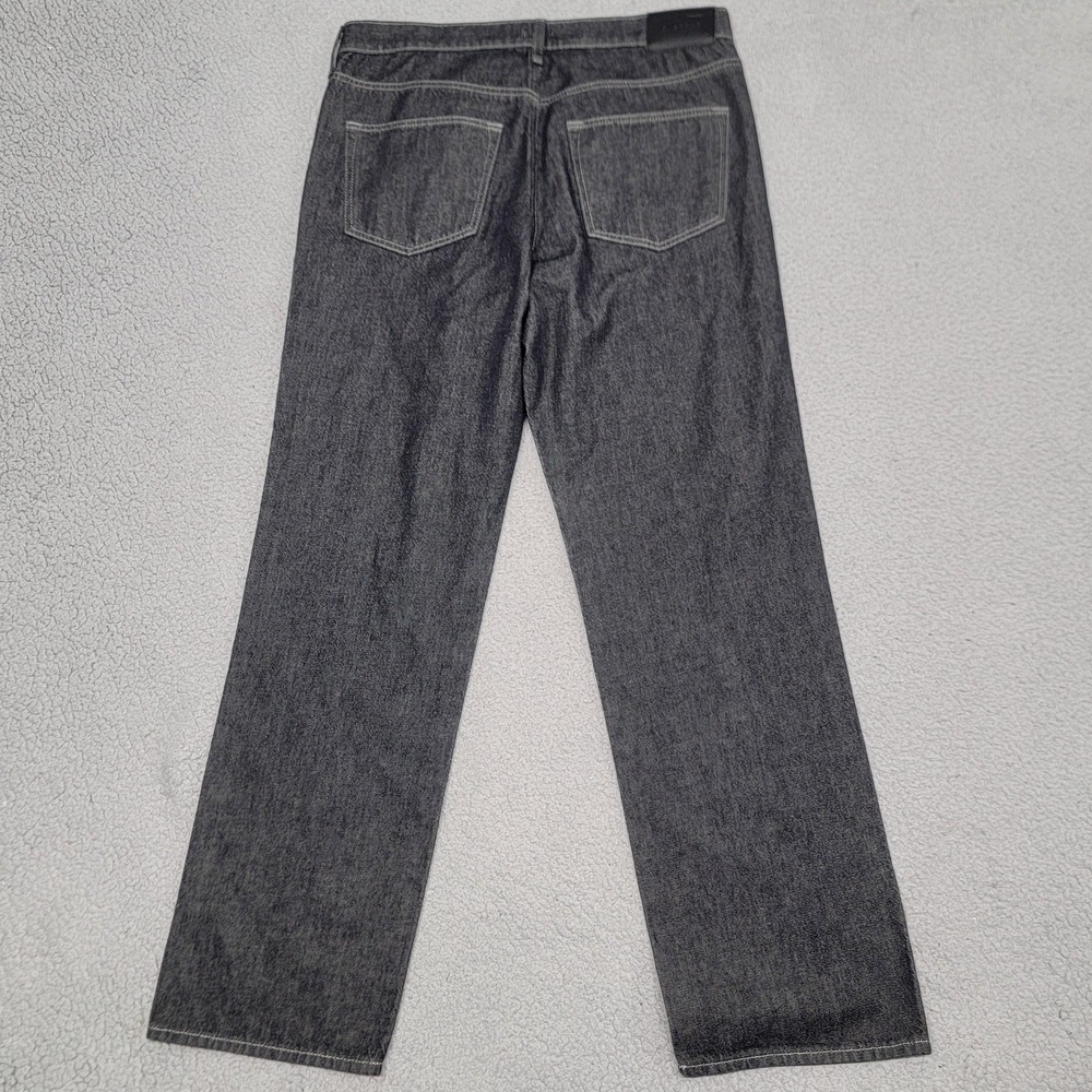 Express Jeans Mens 34x32 (As Measured) Gray Cropped Skinny Flexx Hyper Stretch - Picture 9 of 11